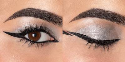 Smokey Eye Look with Inner Corner Eyeliner and Winged Eyeliner