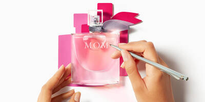 Bottle of Engraved Perfume for Mom